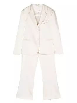 Комплект из топа, пиджака и брюк Colorichiari, нейтральный цвет