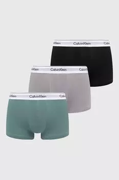 Комплект из трех боксеров Calvin Klein Underwear, зеленый