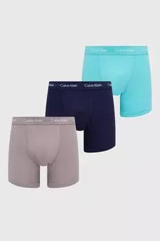 Комплект из трех боксеров Calvin Klein Underwear, синий