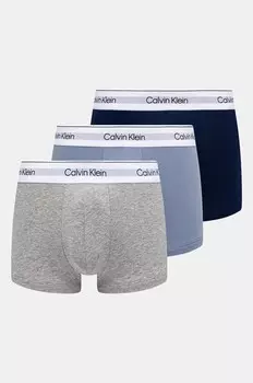 Комплект из трех боксеров Calvin Klein Underwear, синий