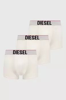 Комплект из трех боксеров Diesel, белый
