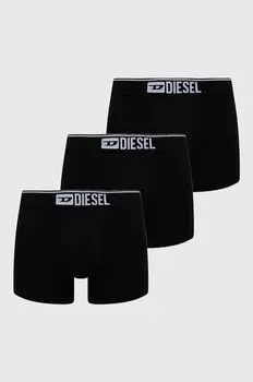 Комплект из трех боксеров Diesel, черный