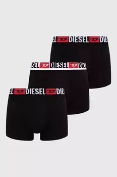 Комплект из трех боксеров Diesel, черный