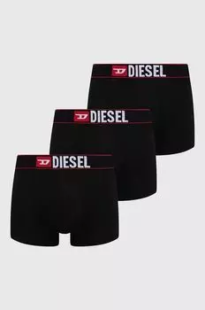 Комплект из трех боксеров Diesel, черный