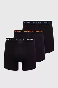 Комплект из трех боксеров Hugo, мультиколор