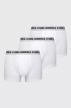 Комплект из трех боксеров Karl Lagerfeld, белый