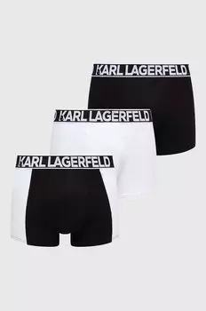 Комплект из трех боксеров Karl Lagerfeld, черный