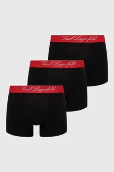 Комплект из трех боксеров Karl Lagerfeld, черный