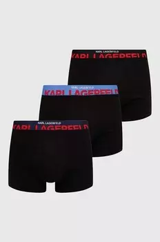 Комплект из трех боксеров Karl Lagerfeld, черный