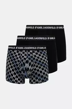 Комплект из трех боксеров Karl Lagerfeld, черный
