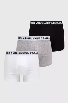Комплект из трех боксеров Karl Lagerfeld, черный