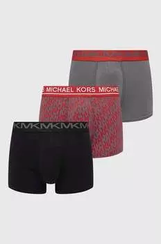 Комплект из трех боксеров Michael Kors, красный