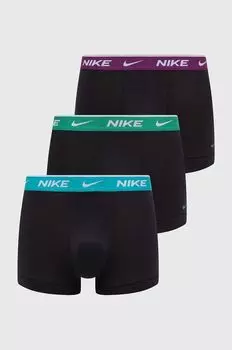 Комплект из трех боксеров Nike, черный