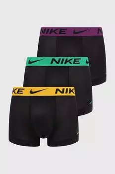 Комплект из трех боксеров Nike, черный
