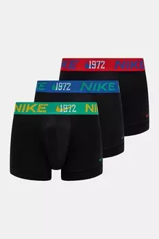 Комплект из трех боксеров Nike, черный
