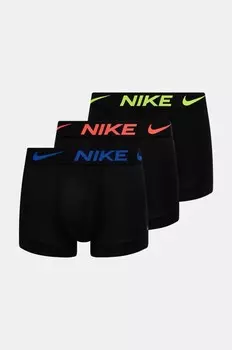 Комплект из трех боксеров Nike, черный