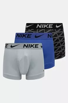 Комплект из трех боксеров Nike, черный