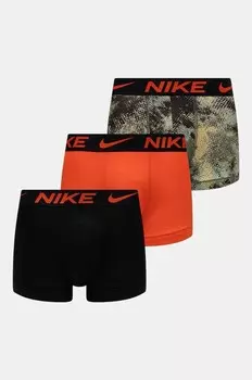 Комплект из трех боксеров Nike, черный