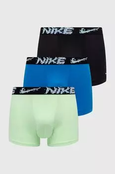 Комплект из трех боксеров Nike, зеленый