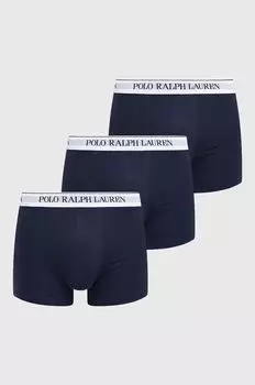 Комплект из трех боксеров Polo Ralph Lauren, темно-синий