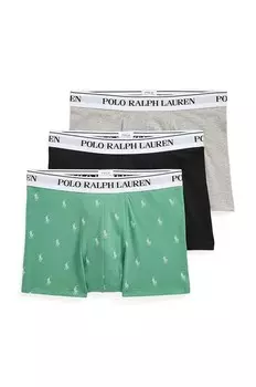 Комплект из трех боксеров Polo Ralph Lauren, серый