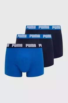 Комплект из трех боксеров Puma, синий
