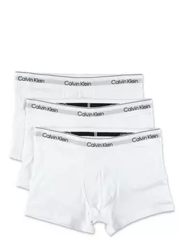 Комплект из трех боксеров с логотипом Calvin Klein Underwear, белый