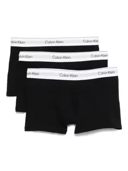 Комплект из трех боксеров с логотипом Calvin Klein Underwear, черный