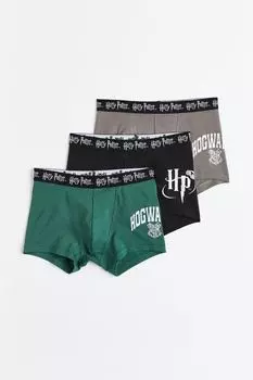 Комплект из трех боксеров с принтом H&amp;M