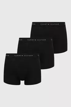 Комплект из трех боксеров Tommy Hilfiger, черный
