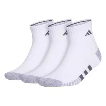 Комплект из трех четвертных носков adidas Cushioned 3.0 Big & Tall Adidas, белый