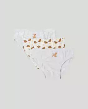 Комплект из трех детских трусов The Lion King Cotton Juice, мультиколор