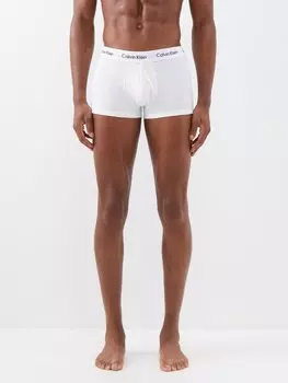 Комплект из трех коротких боксеров. Calvin Klein Underwear, белый