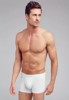 Комплект из трех мужских боксеров из эластичной ткани Jockey, белый