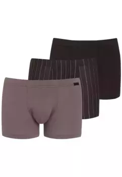 Комплект из трех мужских боксеров из эластичной ткани Jockey, коричневый