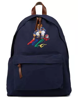 Комплект из трех мужских носков с цветными блоками и вышитым логотипом Polo Ralph Lauren, белый
