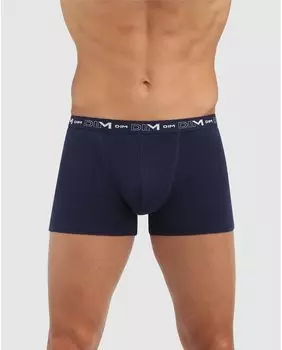 Комплект из трех мужских трикотажных боксеров разных цветов Dim, мультиколор