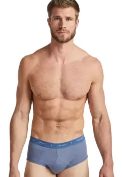 Комплект из трех мужских трусов из дышащего хлопка Jockey, синий