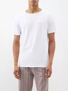 Комплект из трех пижамных футболок из хлопкового джерси. Paul Smith, белый