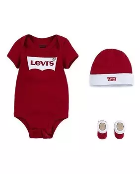 Комплект из трех предметов для мальчика красного Levi'S, красный