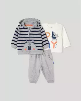 Комплект из трех предметов для мальчика Baby El Corte Ingls, мультиколор