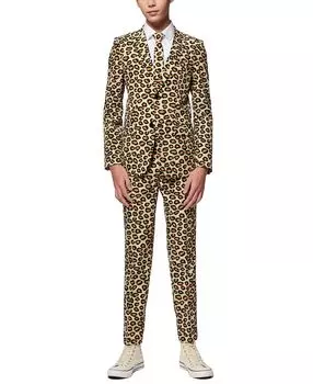 Комплект из трех предметов The Jag с животным принтом для больших мальчиков OppoSuits
