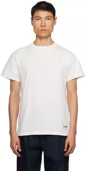 Комплект из трех разноцветных футболок Jil Sander