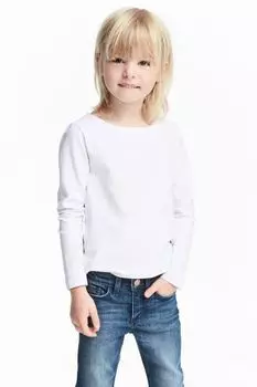 Комплект из трех топов с длинными рукавами H&amp;M