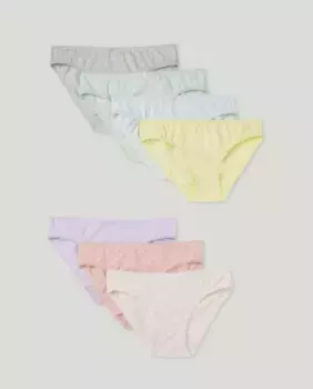 Комплект из трех трусиков для девочек Cotton Juice, мультиколор