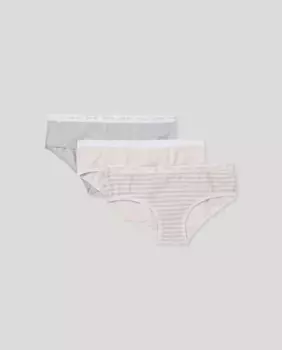 Комплект из трех трусиков для девочек Cotton Juice, мультиколор