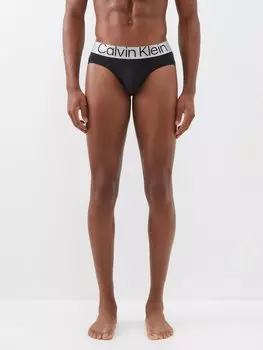 Комплект из трех трусов-боксеров из смесового хлопка. Calvin Klein Underwear, черный