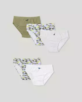 Комплект из трех трусов для мальчика Cotton Juice, мультиколор