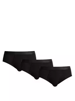 Комплект из трех трусов из эластичного джерси. CDLP, черный
