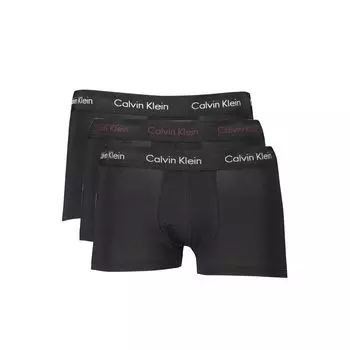 Комплект из трехцветных хлопковых трусов-боксеров стретч Calvin Klein